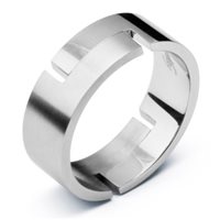 Ringe Brosway Herr Class in Stahl BCL31-19 - BCL31-19